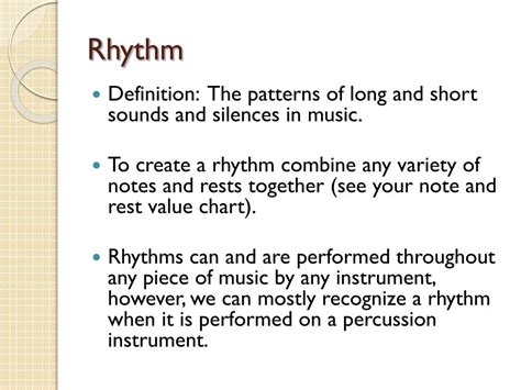 natural definition music and the role of rhythm in storytelling